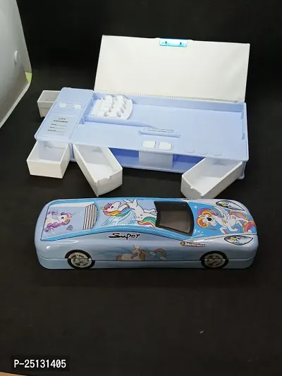 pencil case//mini jumbo pencil box  car geometry box for school kids//boys/girls pencil box-thumb3