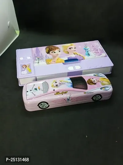 pencil case//mini jumbo pencil box  car geometry box for school kids//boys/girls pencil box-thumb0