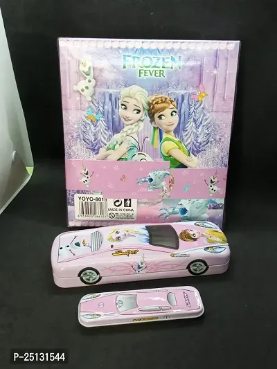 pencil case//frozen stationery gift set  car geometry for school kids//boys/girls pencil case//-thumb3