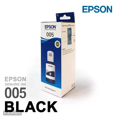 Epson 005 120 ml Black Ink Bottle, Compatible with M1100/M1120/M2140 Printer Models