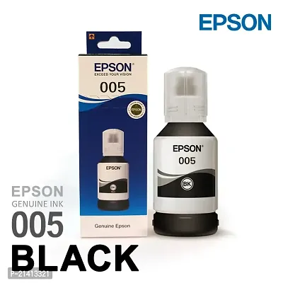 Epson 005 120 ml Black Ink Bottle, Compatible with M1100/M1120/M2140 Printer Models