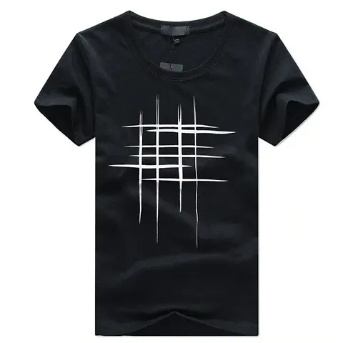 Trendy Stylish Round Neck Tees for Men