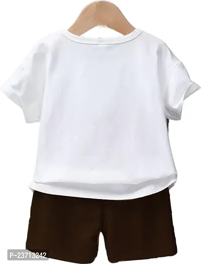 Stylish Fancy Cotton Blend Printed T-ShirtS With Shorts For Boys-thumb2