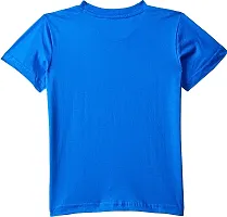 Stylish Fancy Cotton Blend Printed Round Neck T-Shirts For Boys-thumb1