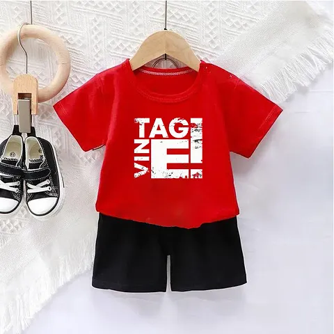 Fabulous Blend T-Shirts with Shorts For Boys