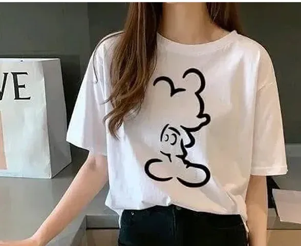 Elegant Blend T-Shirts For Women