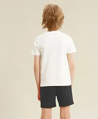 Stylish Fancy Cotton Blend Printed T-ShirtS With Shorts For Boys-thumb1