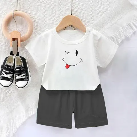 Fabulous Blend T-Shirts with Shorts For Boys