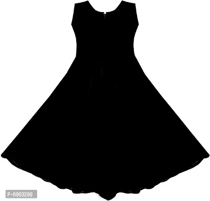 Princeandprincess Girls' Midi Dress (Benkils1_new_Black_0-3 Months)-thumb2