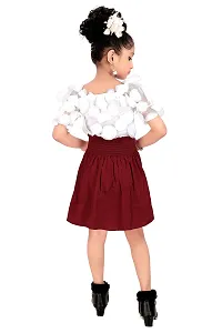 Stunning short and pleated dress for girls-thumb3