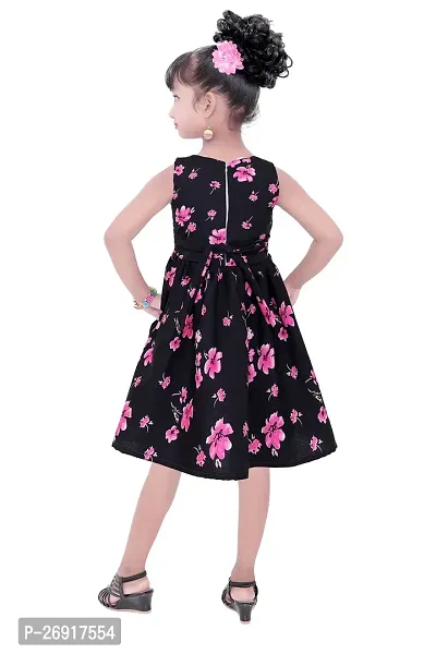 Gorgeous Cotton Blend A-Line Dress For Girls-thumb4