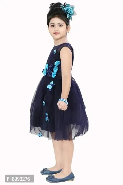 Clobay Fancy Frock Dress for Girls-thumb2