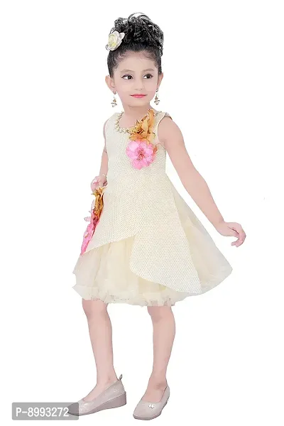 Clobay Elegant Knee Length Girls Party Frock from-thumb3