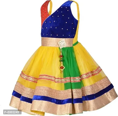 Clobay Anarkali Frock for Girls-thumb2