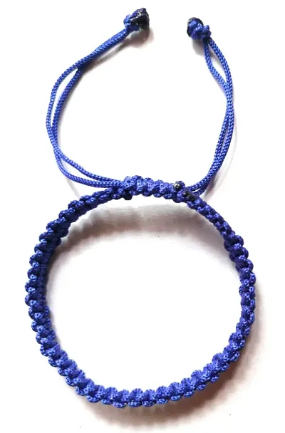 Jyokrish Handmade Adjustable Thread Nazariya Bracelet For Unisex |Women | Girls |Boys |Men Bracelet | |Free Size |Pack of 1Lucky protection