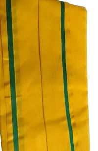 Jyokrish Yellow Gamcha Bath Towel Bengal 100% Pure Cotton Super Soft for Men | Women | Baby Stylish and Comfortable Traditional Gamchha | Angochha | Lightweight |Pack of 1-thumb4