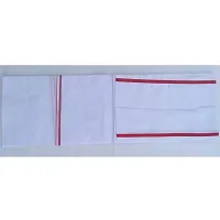 Jyokrish White Gamcha Bath Towel Bengal 100% Pure Cotton Super Soft for Men | Women | Comfortable |Traditional Gamchha |Angochha | Lightweight |Pack of 1-thumb3