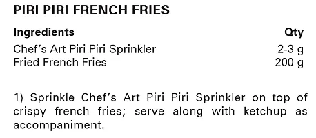Chef's Art - Piri Piri Sprinkler - Treat for Any Snack , Pack of 250 gm-thumb4