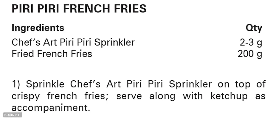 Chef's Art - Piri Piri Sprinkler - Treat for Any Snack , Pack of 250 gm-thumb5