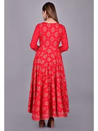 Women's Embroidered Rayon Anarkali Kurta|Gown for Women|Flared Kurta for Women-thumb1