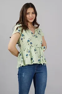 Women's Rayon Printed Casual Wear Top for Women and Girls|Women's Top-thumb4