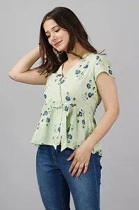 Women's Rayon Printed Casual Wear Top for Women and Girls|Women's Top-thumb3