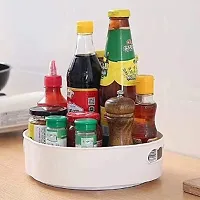 360deg Rotating Organizer Tray Multi- Function Rotating Tray/Kitchen Organizer/Cosmetics-thumb1