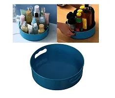 360deg Rotating Organizer Tray Multi- Function Rotating Tray/Kitchen Organizer/Cosmetics-thumb1