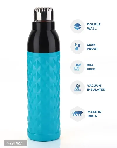 Water bottle set for Fridge, Office, Sports, School, Gym, Yoga | 1000 ML - Water Bottle Pack Of 3-thumb3