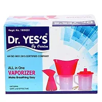 OSSDEN Dr. Yes's Facial Beauty Pain Relief, Full Face and Nose Steam Inhaler Vaporizer for Sinus Treatment, Lungs and Throat Care, Cold and Cough (Multicolour)-thumb2