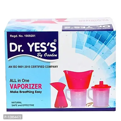 OSSDEN Dr. Yes's Facial Beauty Pain Relief, Full Face and Nose Steam Inhaler Vaporizer for Sinus Treatment, Lungs and Throat Care, Cold and Cough (Multicolour)-thumb3