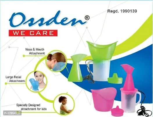 OSSDEN All in One Steamer, Make Breathing Easy, Useful for Cough and Cold Vaporizer Beauty (Multicolor)-thumb0