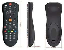 OSSDEN Dishtv HD Oval DtH dishtv HD Home Remote Controller Compatible Sd/Hd/Hd+/4k/ Sd Set Top Box Lightweight Universal Remote-thumb3