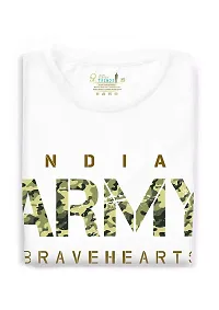 RAN ELEVEN Indian Army BRAVEHEARTS, Men's Regular Fit Sport Quality T Shirt-thumb3