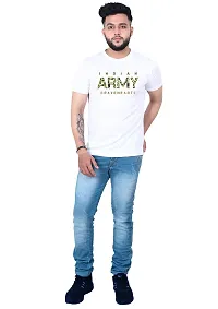 RAN ELEVEN Indian Army BRAVEHEARTS, Men's Regular Fit Sport Quality T Shirt-thumb2