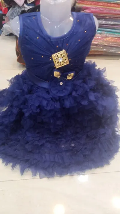 Fabulous Silk Frocks For Kids Girls