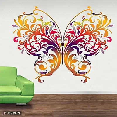 Akki World? Colourful Butterfly Wall Sticker for Decorative Wall Sticker for Living Room , Bed Room, Kide Room