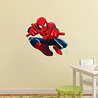 Akki World? Spiderman Wall Sticker for Decorative Wall Sticker for Living Room , Bed Room, Kide Room-thumb1