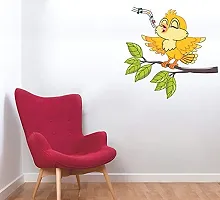 Akki World? Musical Bird Wall Sticker for Decorative Wall Sticker for Living Room , Bed Room, Kide Room-thumb1