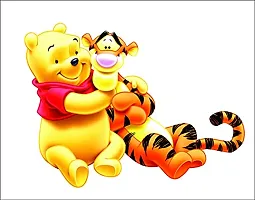 Akki World? Pooh and Friend Design 4 Wall Sticker for Decorative Wall Sticker for Living Room , Bed Room, Kide Room-thumb2