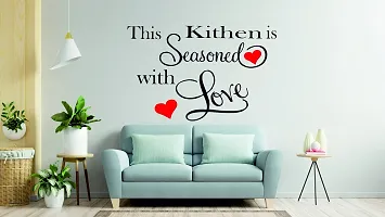 Akki World This Kitchen is Seasoned with Love Kitchen Wall Sticker-thumb3