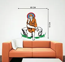 Akki World Sai Baba Wall Sticker-thumb2