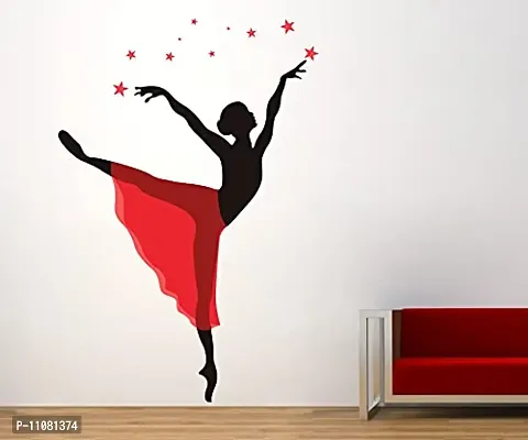 Akki World? Dancing Lady Wall Sticker