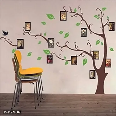 Akki World? Photo Frem Shape Tree Decoration Wall Sticker for Decorative Wall Sticker for Living Room , Bed Room, Kide Room Size 56CM X 61CM