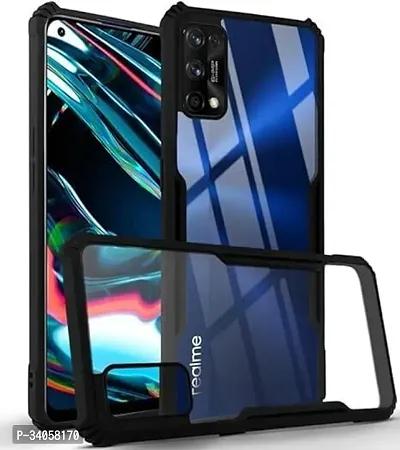 Classic Black Plastic Back Cover For Realme-7Pro-thumb0