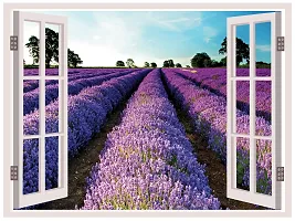 Wall Stickers for Bedroom Kitchen Home Decor Window Illusion (22X30Inches)-thumb2