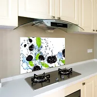 Fresh Ripe Blackberries wallpapers  for kitchen Wall Sticker (58 cm x 90 cm)-thumb1