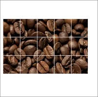 Waterproof Kitchen Mandailing coffee Wallpaper/Wall Sticker Multicolour - Kitchen Wall Coverings Area ( 90Cm X 58Cm )-thumb2