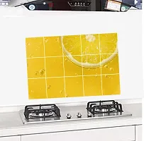 Waterproof Kitchen orange in water Wallpaper/Wall Sticker Multicolour - Kitchen Wall Coverings Area ( 90Cm X 58Cm )-thumb1