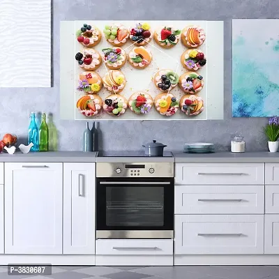 Waterproof Kitchen Tasty pancakes wall sticker Wallpaper/Wall Sticker Multicolour - Kitchen Wall Coverings Area (61Cm X92Cm)-thumb2